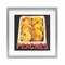 Stupell Industries Collaged Garden Peaches Framed Print Under Glass, design by Nancy Overton